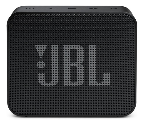 Alto-falante JBL Go Essential portátil com bluetooth waterproof preto 110V/220V 