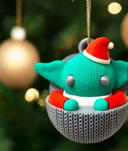 Esferas De Navidad Grogu Baby Yoda Star Wars