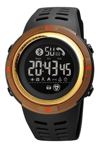 Imagen 1 de 2 de Reloj Skmei 1645 Con Bluetooth Y Ritmo Cardiaco / Alfashop