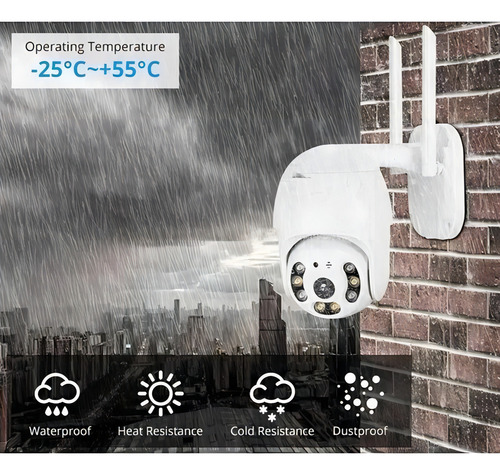 Camara Ip Wifi Exterior 2mp Yoosee Cod 22147 Color Blanco