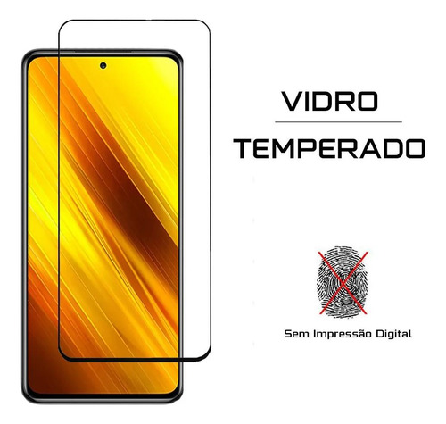 Pelicula De Vidro 3d Poco X3 X3 Pro X3 Nfc Cobre Toda Tela