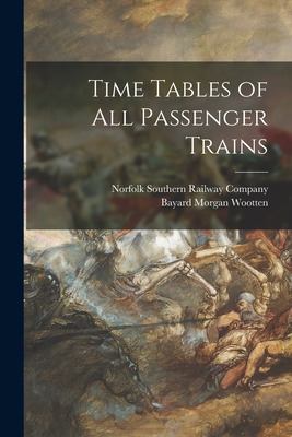 Libro Time Tables Of All Passenger Trains - Norfolk South...