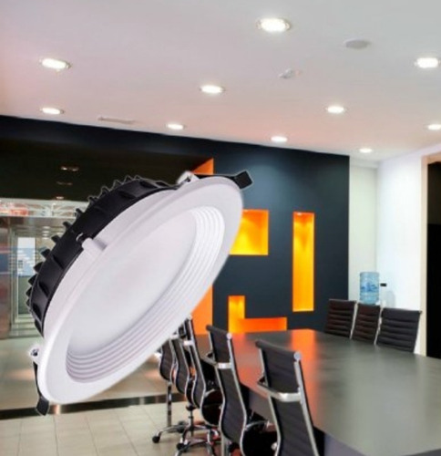 Lámpara Led Circular Para Empotrar 12w Downlight Led