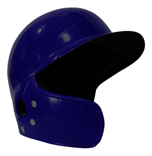 Casco Beisbol Softbol Bs3 Marino Con Protector Zurdo Adulto