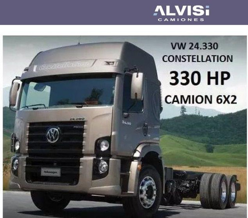 Volkswagen 24-330 Constellation 6x2 Automático Cummins + Iva