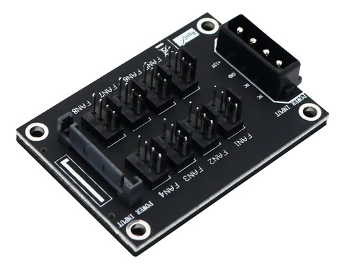 Caja De Computadora Ventiladores Hub Pc Fans Hub 12v