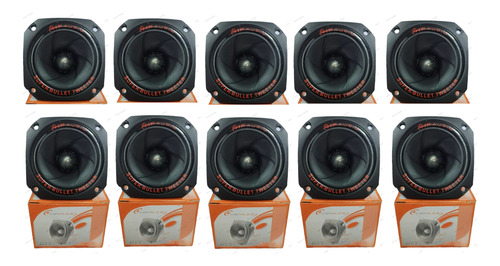 10 X Piezas Super Tweeter Hp Audio 300w Estilo Motorola 