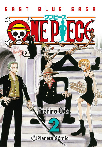 One Piece N   02 (3 En 1) De Oda Eiichiro Ed. Planeta Comic