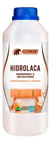 Hidrolaca Monocomponente Para Maderas X 1lts - Grizzly