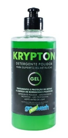 Imagem 1 de 1 de Krypton Gel Deter Polidor Para Metais 500ml Go Eco Wash