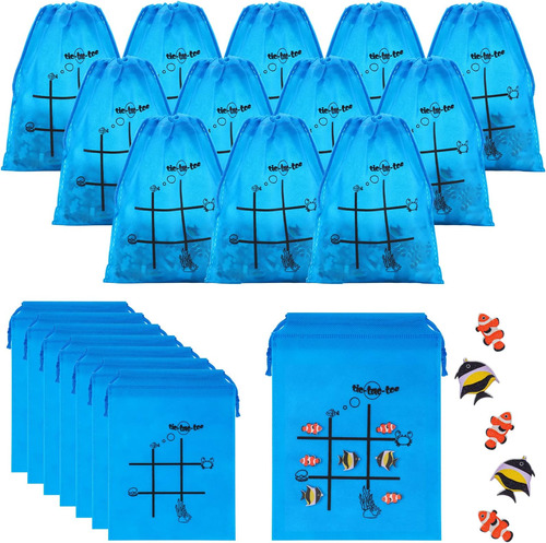 Juego De 36 Juegos De Tic Tac Toe Under The Sea Party Favors