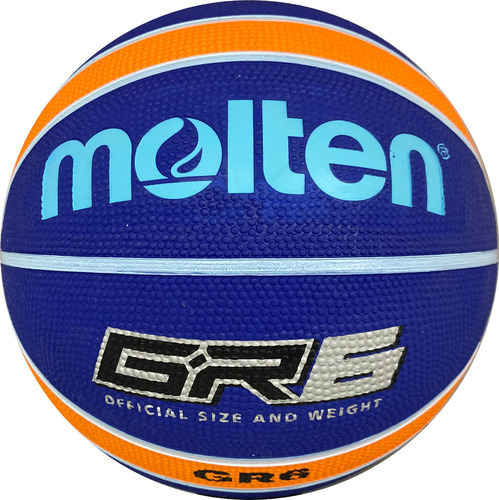 Balón De Baloncesto Molten Bgr6-12 Paneles #6 Caucho