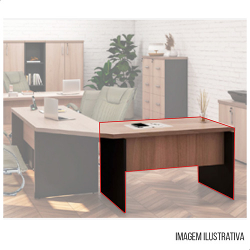 Mesa Home Office 170x70cm Escritório Trabalho Estudo Amantea