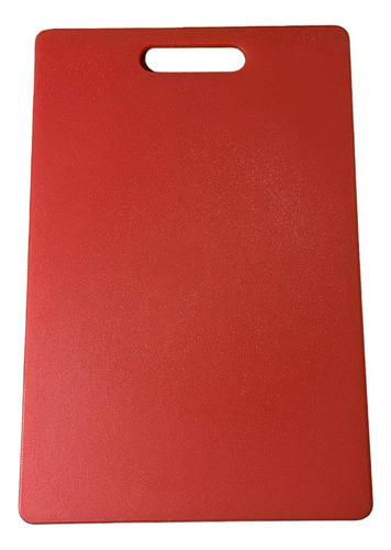 Tabla De Cortar Profesional 30x45x1cm Roja