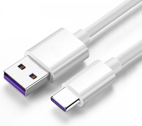 Cable Usb 5a Para Huawei P40 Mate 30 Honor 30 Nova 5 Y9s Y9a