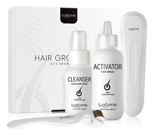 Kit De Tratamiento Grueso Para Hombre, Caída Del Cabello Y C