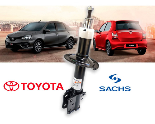 Imagen 2 de 3 de Amortiguador Toyota Etios 2013/.. Calidad Original Kitx2