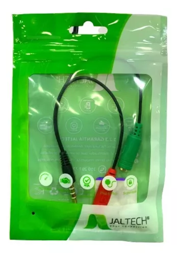 Cable Adaptador Convertidor Jack 3.5 Micro/auricular Jaltech