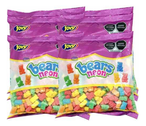 Gomitas Ositos Neon Jovy 6 Kg