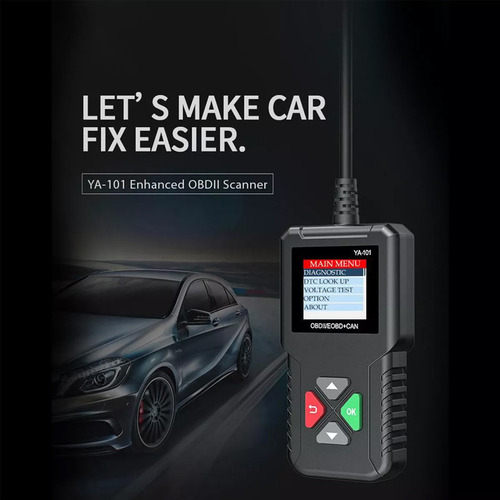 Obd2 Lector Automotriz Escáner 12v Plug & Play Coche