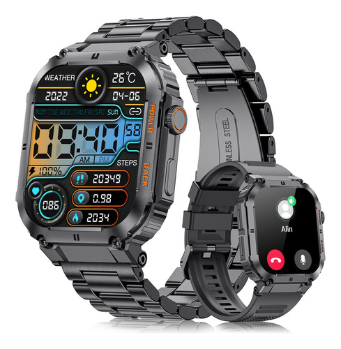 Smartwatch Hombres Relojes Inteligente Sport Bluetooth Call