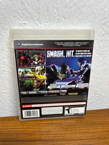 Marvel Vs Capcom 3 Fate Of Two Worlds Ps3 Original (Usado)