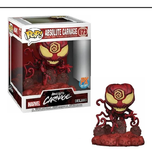 Funko Pop # 673 Absolute Carnage Deluxe! Marvel  Exclusivo 