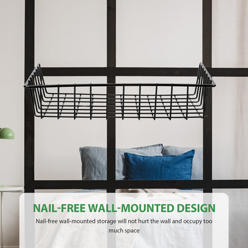 Prateleira De Parede De Metal Pegboard, 2 Peças, Grade
