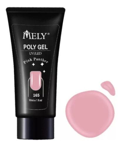 Polygel Uv/led Acrigel Mely 30ml #165 Uñas Esculpidas Lfme