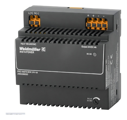 Fuente Alimentación Pro Insta 96w 24 V 4 Amperes Weidmuller