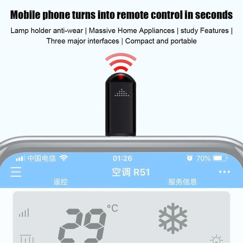 Adaptador De Control Remoto Infrarrojo Para Teléfono Intelig