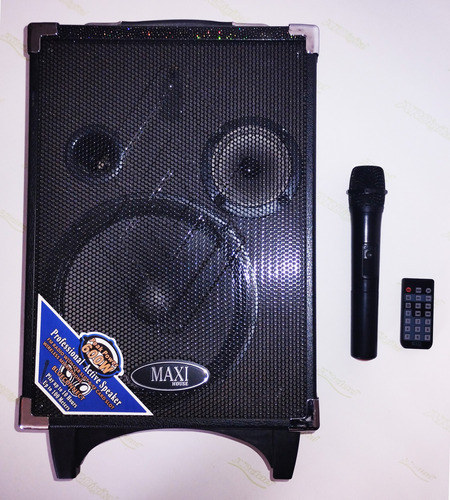 Altavoz Profesional Portatil Con Bateria De Litio Recargable