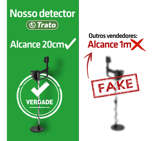 Detector Metais Alta Sensibilidade Ouro Prata Cobre Tdet60 T