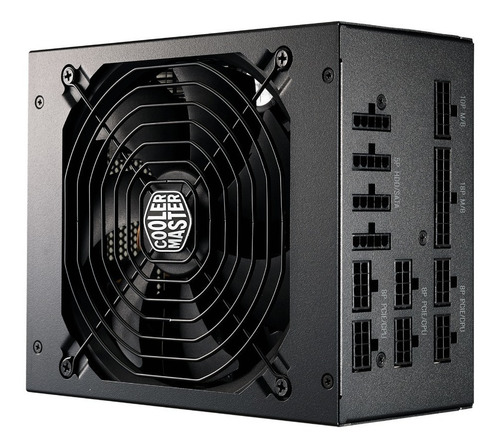 Imagen 3 de 10 de Fuente 1250w Coolermaster Mwe 1250 V2 80+ Gold Full Modular