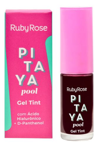 Gel Tint - Liptint Em Gel Pitaya - Ruby Rose