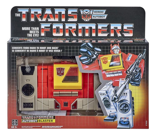 Transformers Vintage G1 Autobot Blaster, Radio Casete Robot*