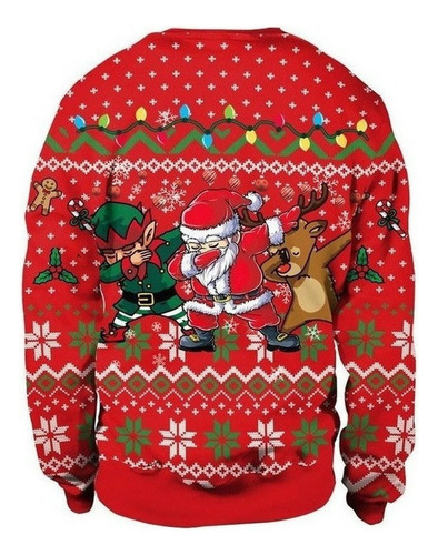 2023 Sueter Navideño Ugly Sweater Navidad Pareja 1pcs
