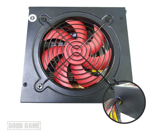 Imagen 4 de 4 de Fuente De Alimentación Good Game 600w Plus Bronze