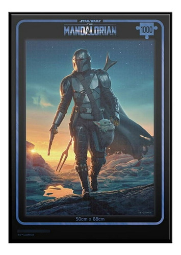 Rompecabezas The Mandalorian 1000 Pzs Star Wars Disney