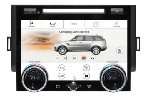 Comando De Ar Digital Touch Screen Land Rover Sport 2013