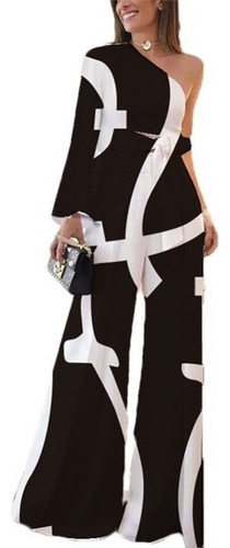 Palazzo Jumper Mujer Elegante Vestido Moderno Diseño De Moda
