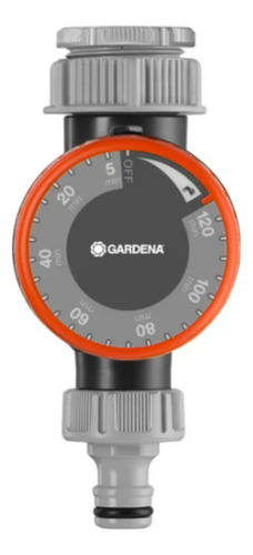 Temporizador Programador Manual De Riego Timer Gardena 1169 Gris Oscuro