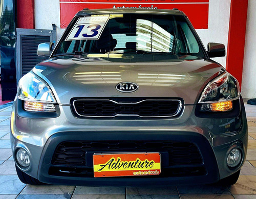 Imagem 2 de 14 de Kia Soul Ex 1.6ano:2013 Cinza Completo