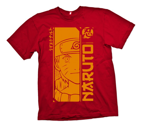 Poleras Unisex Anime Naruto Estampada Dtf Cod 010