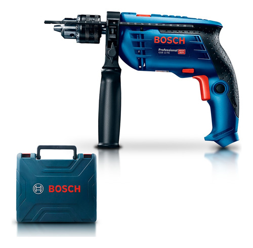 Imagen 1 de 7 de Taladro Percutor Bosch 750w 3800rpm 13mm Maletin Heavy Duty