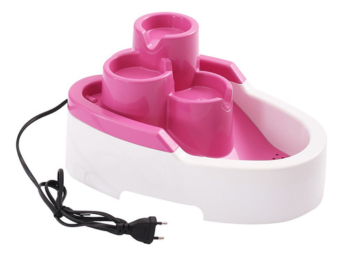 Fonte Bebedouro Para Cães E Gatos Duracats Bivolt Rosa