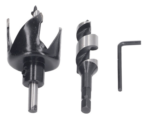 Juego De Sierras Esféricas Auger Bits, 4 Puntas, Brocas Para