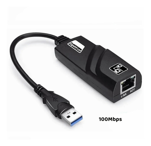 Adaptador Usb 2.0 A Rj45 Ethernet Lan Red 100 Mbps