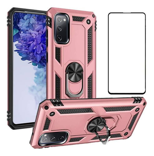 Funda Case Protectora Para Modelos Samsung + Cristal 21d