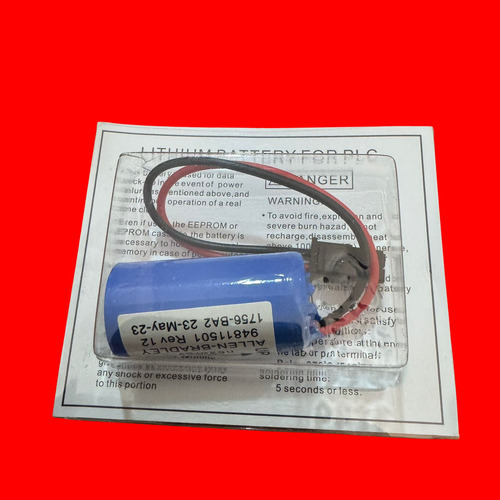 Allen- Bradley 1756-ba2 Battery Baeerry De Litio.